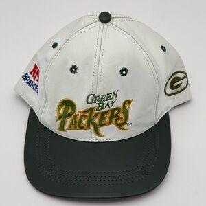 Vintage Green Bay Packers Leather hat